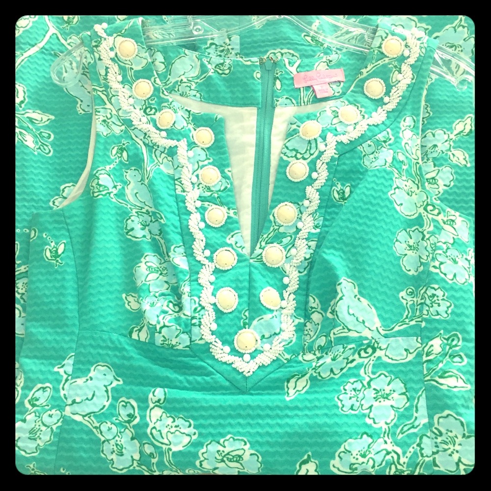 Lilly Pulitzer Birds and Bees Adelia Dress Size 2